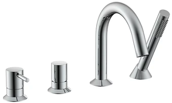 Смеситель на борт ванны Nemo Round NM-2352CR chrome