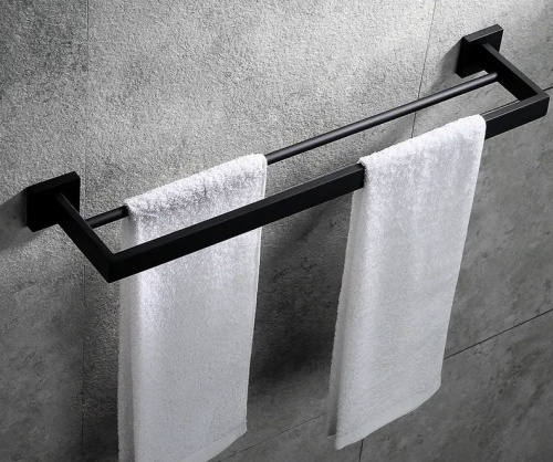 Полотенцедержатель Rea ERLO 02 black matt 06908