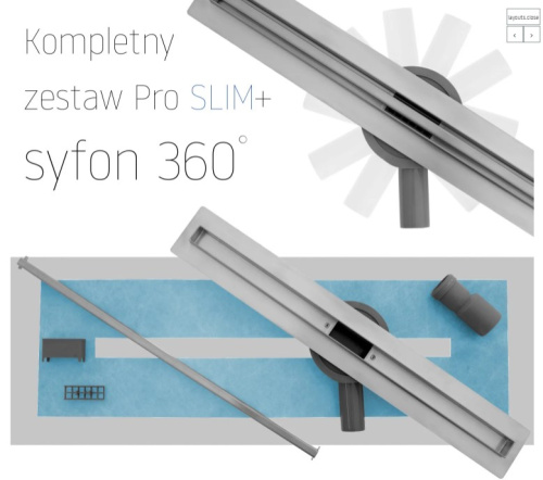 Трап для душа Rea Neo Slim Pro 500 G8749