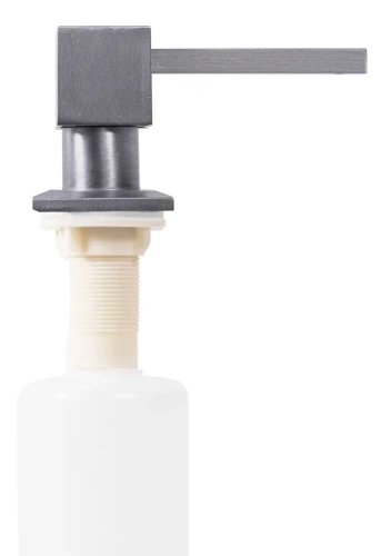 Дозатор для мыла Rea nickel matt square BAT-05012