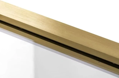 Душевая дверь Rea Rapid Slide gold matt 140 K8591