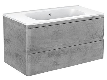 Тумба подвесная Vincea Vico 1000 Beton VMC-2V100BT