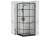 Душевой уголок Rea Concept Black 80x100 K6389