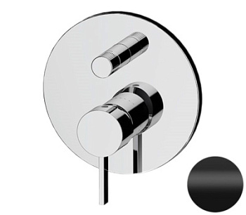 Смеситель для душа Remer Metrica MC09HNO, черный матовый