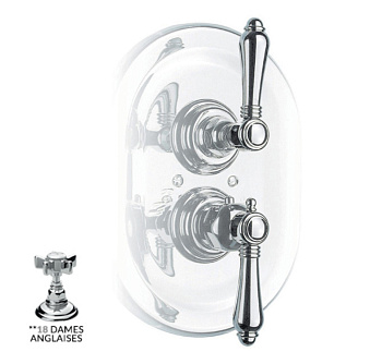 Смеситель для душа Nicolazzi Dames Anglaises 4909CR18