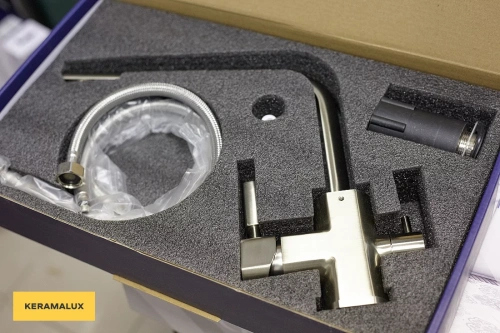 Смеситель для мойки Vivi Felice 1516-2 Nichel