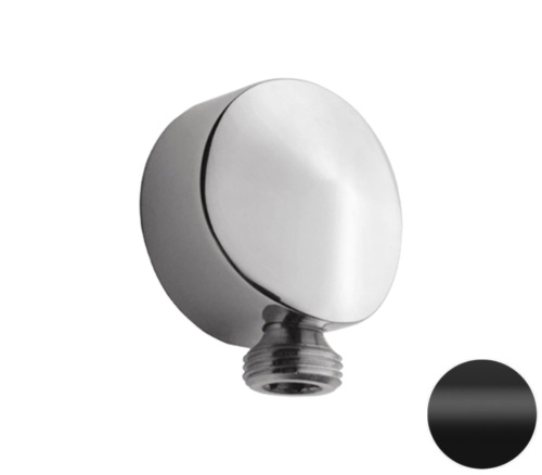 Шланговое подключение для душа Remer 309LNO, черный матовый