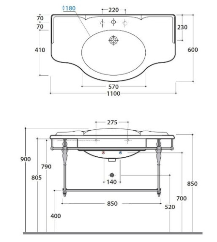 Структура подвесная Globo Paestum PASC22