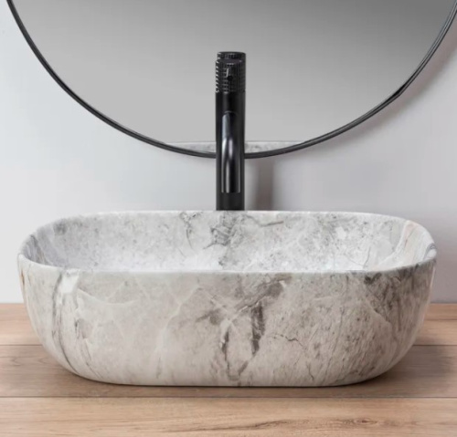 Умывальник Rea Livia Stone matt U3800