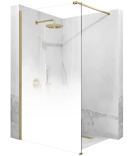 Душевая стенка Rea Aero Ombre white 120x195 K2466