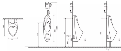 Писсуар Gid Q9508