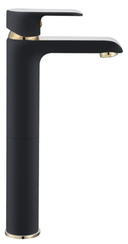 Смеситель для умывальника Rea Bloom Black Gold B9936