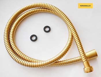 Шланг CeramaLux KBH/007 золотой матовый