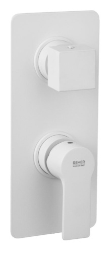 Смеситель для душа Remer Energy EY92KBBO, белый матовый