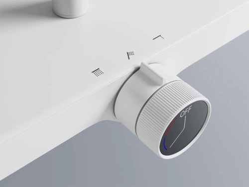 Душевая система Rea Bari white matt P0895