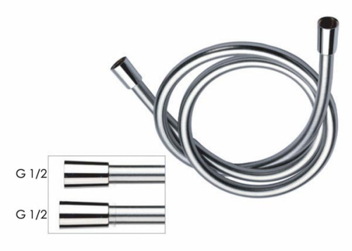 Шланг для душа ПВХ 120 см Remer 332CN2G120