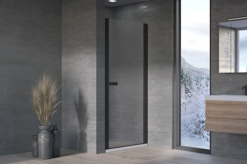 Душевая дверь Kolpa-San Andromeda N 90 black transparent 516760