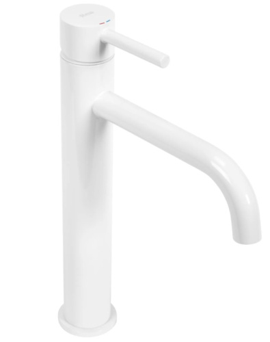 Смеситель для умывальника Rea Lungo white matt B4400