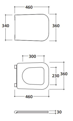 Сиденье с системой soft close Globo Stone ST022SK