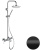 Душевая система Remer Class Line L34X7MMM20NO, черный матовый Душевая система Remer Class Line L34X7MMM20NO, черный матовый