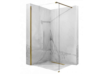 Душевая стенка Rea Aero Gold 110x195 K8441