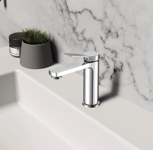 Смеситель для раковины Vincea Arco VBF-4AR01CH