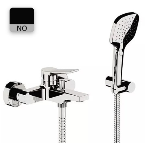 Смеситель для ванны Remer Slash SL02NO, черный матовый