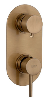 Смеситель для душа Remer X Style X93KBVO, бронза