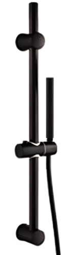 Душевой гарнитур Remer 317ID7MDNO, черный матовый