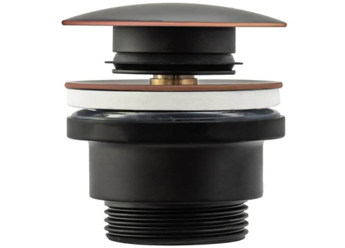 Донный клапан для раковины Rea Old Black A5218 универсальный