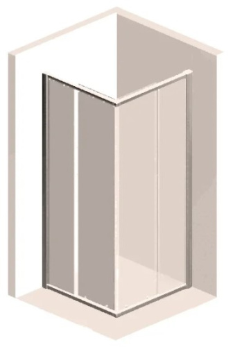 Душевой уголок Vincea Garda VSS-1G1012CGB