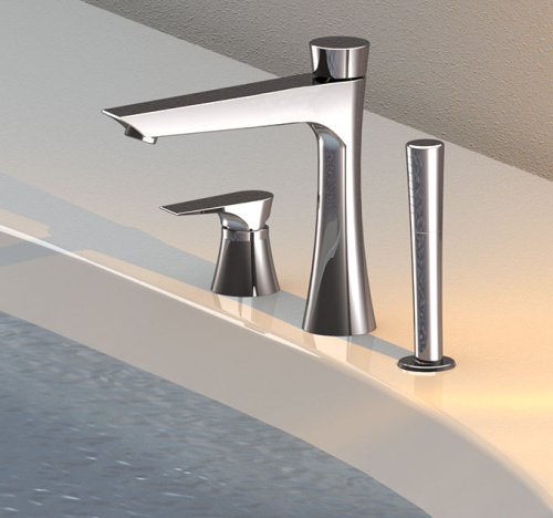 Смеситель для ванны Daniel Diva DV691CR