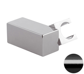 Держатель ручного душа Remer 339SSCFP, черный брашированный хром