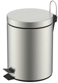 Ведро 5 литров Nemo NMPS-05BN brush nickel