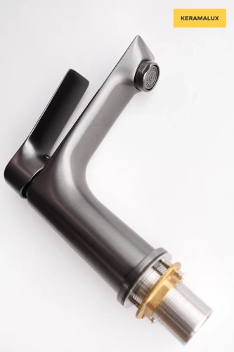 Смеситель для умывальника Vivi Felice 8030 G Gun Metal