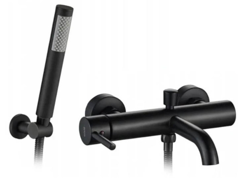 Смеситель для ванны Rea Lungo Black B6634