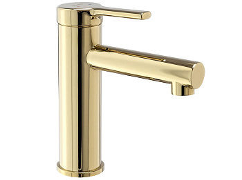 Смеситель для умывальника Rea Pixel Gold B2018