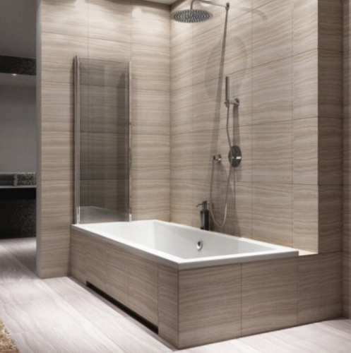 Шторка на ванную Rea Agat 2-100 W0300