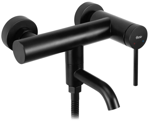 Смеситель для ванны Rea Clif Black matt B4240