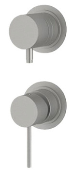 Смеситель для душа Remer X Style INOX SSX93P, нержавеющая сталь