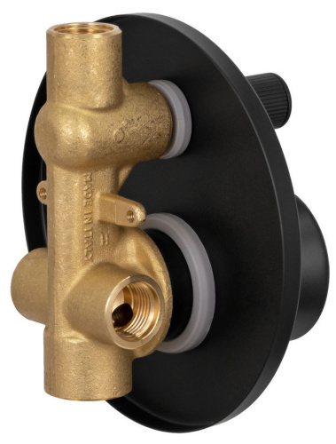 Смеситель для душа Remer Element ET09HNO, черный матовый