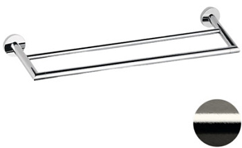 Полотенцедержатель двойной 60 см Remer Guest GS33NP, никель брашированный