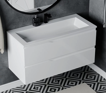 Тумба подвесная Vela Вектор 100П под Luxor TU23104