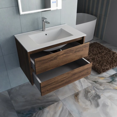 Тумба подвесная Vincea Gio VMC-2G800CO C.Oak