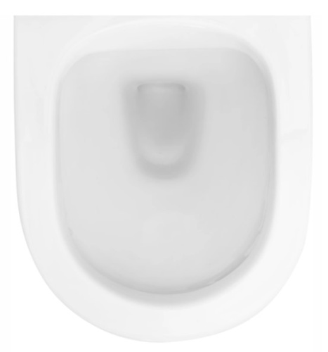 Унитаз подвесной Rea Carlo Mini Rimless Gold White C0669