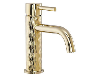 Смеситель для умывальника Rea Lungo Art Gold B6322