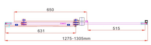Душевая дверь Vincea Como VPS-1C130CL