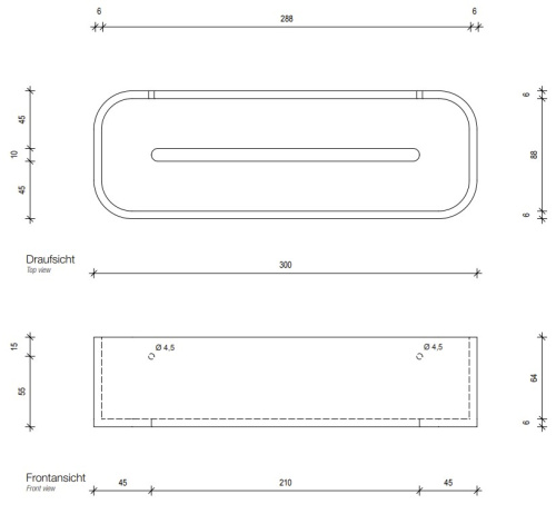 Душевой контейнер Decor Walther Stone DCT30 0973865