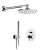 Душевая система Remer X Style X09S02O