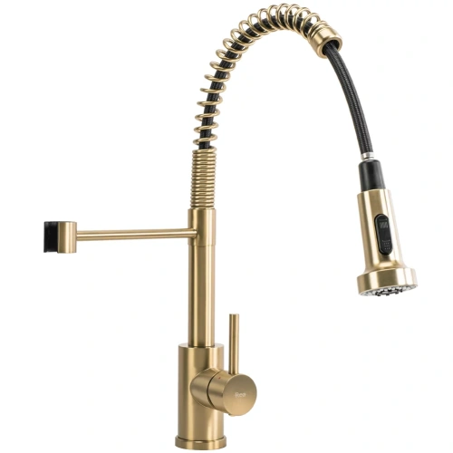 Смеситель для мойки Rea Colin gold matt B4821